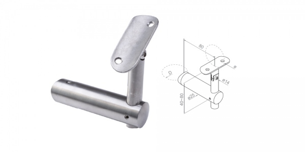 Handrail holder