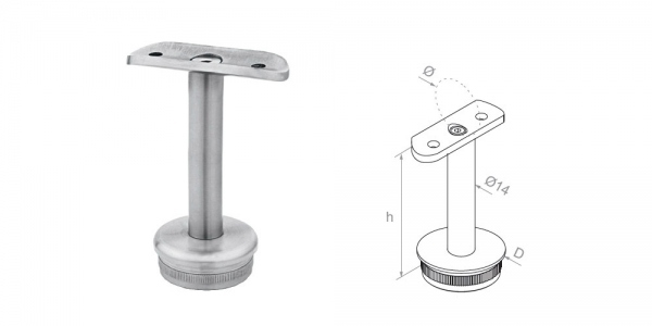 Handrail fitting