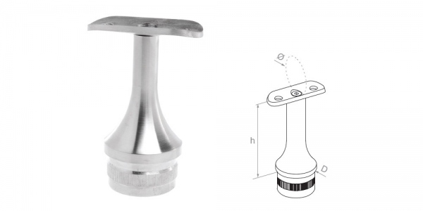 Handrail fitting