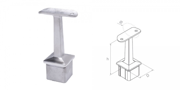 Handrail fitting