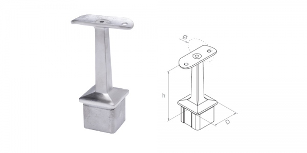 Handrail fitting