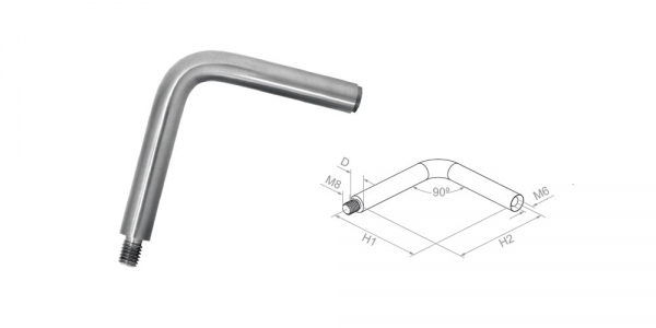 Handrail fitting