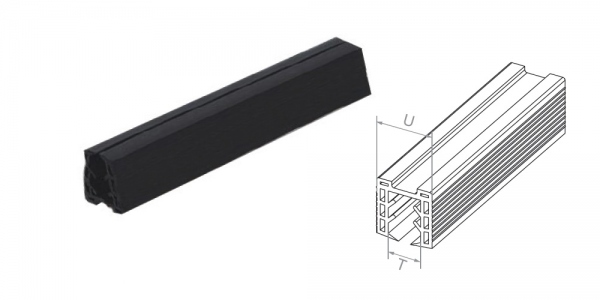 Clamping rubber