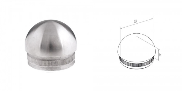 Ellipsoid end cap