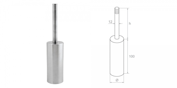 Wooden handrail fitting